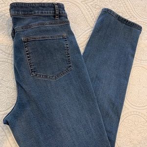 J. Jill Smooth Fit Straight Leg Denim Jeans